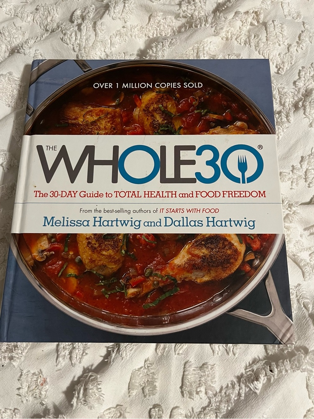 Cookbook by Melissa Hartwig and Dallas Hartwig - Blue/White Cover